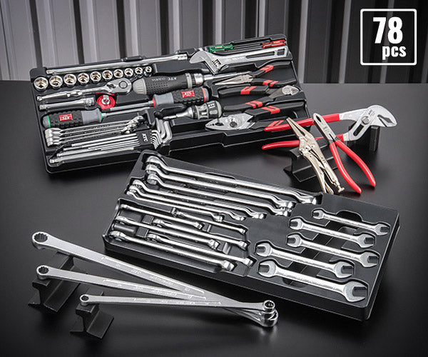 KTC SK37820XTEM 9.5sq. 78点工具セット オリジナルツールセット BR390 採用 ケース無 工具 エヒメマシンオリジナル商品