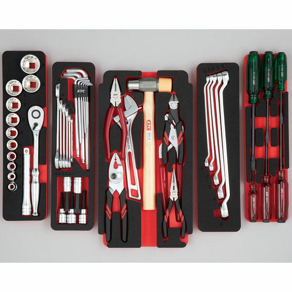 【特典付】 KTC SK45126WZSM 12.7sq. 工具セット 51点 京都機械工具 EK-10A採用 インダストリアルモデル シルバー 2026SK