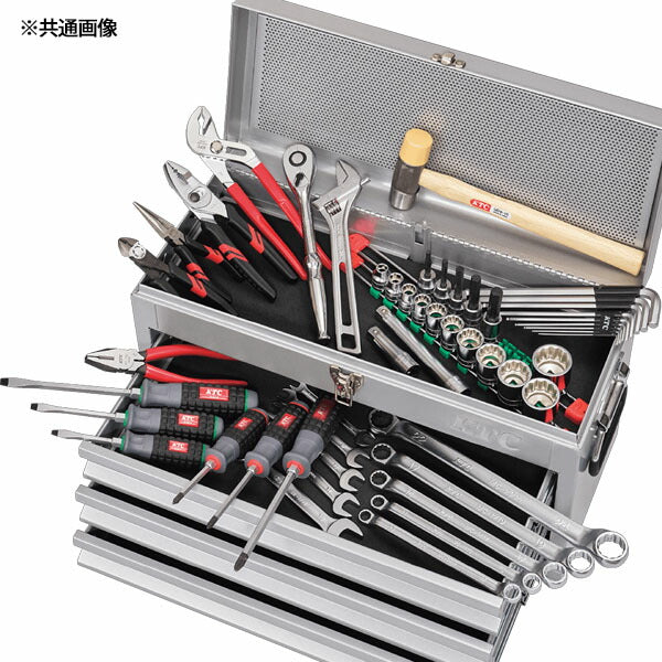 KTC 12.7sq 工具セット 一般機械整備向け チェストタイプ 52点 SK4521MXCBK (4989433987149) 京都機械工具