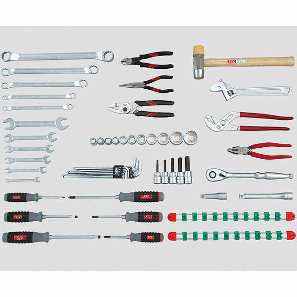 KTC 12.7sq 工具セット 一般機械整備向け チェストタイプ 52点 SK4521MXCS (4989433987156) 京都機械工具