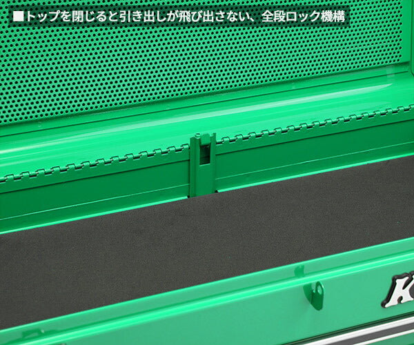 KTC ツールチェスト SKX0213MLGR マラカイトグリーン 工具箱 ツールケース 復刻 京都機械工具