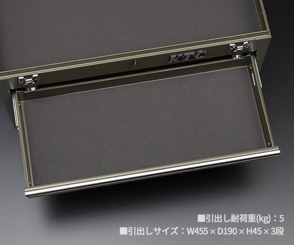 KTC工具箱 SKX0213ODEM ツールチェスト オリーブドラブ 京都機械工具xエヒメマシンオリジナル商品