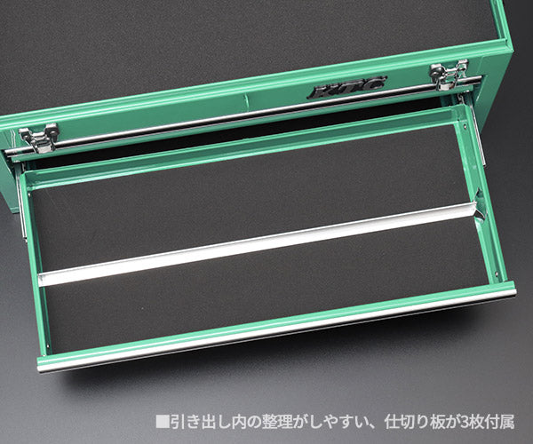 KTC工具箱 SKX0213TGEM ツールチェスト ターコイズグリーン 京都機械工具xエヒメマシンオリジナル商品