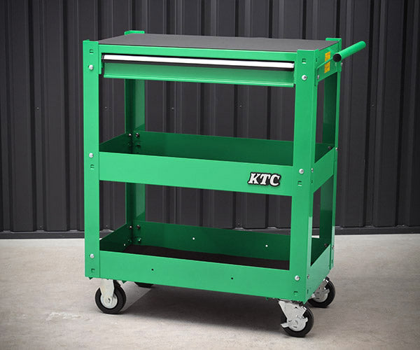 【4月の特価品】KTC ツールワゴン SKX2613GRST マラカイトグリーン 収納 ツール 作業台 引出し付 京都機械工具 2024 SK セール