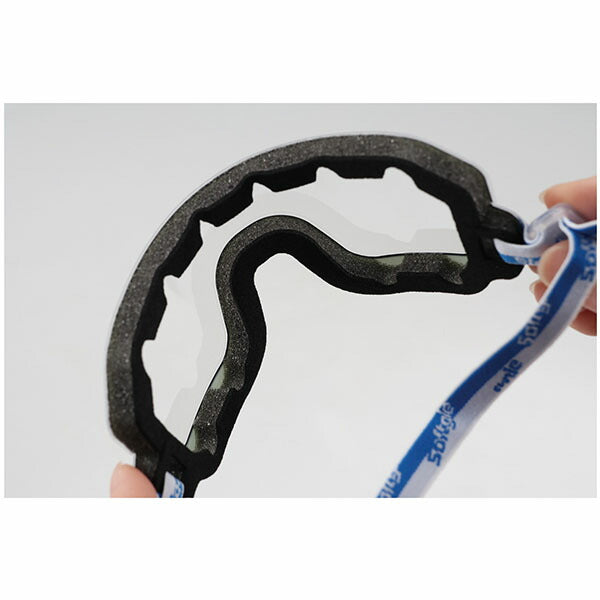 CNS 軽量保護ゴーグル 子供用 SOFTGLEAIRKIDS (SOFTGLEAIRKIDS)(8809762430399) シーエヌエス 持ち運び保護メガネ