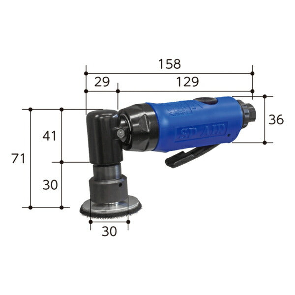 SP AIR ミニサンダー SP-7201DA