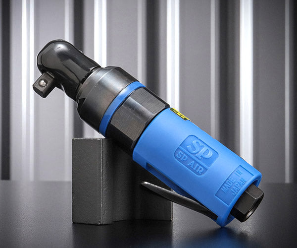 SP AIR SP-7722A 9.5sq.ミニラチェパクト 3/8 9.5mm角 インパクトレンチ構造内臓 エアーラチェットレンチ 日本製 ベッセル