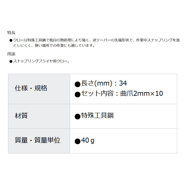 KTC 先端クローセット 10本組 10~10mm (SPC210)(4989433500218) 京都機械工具