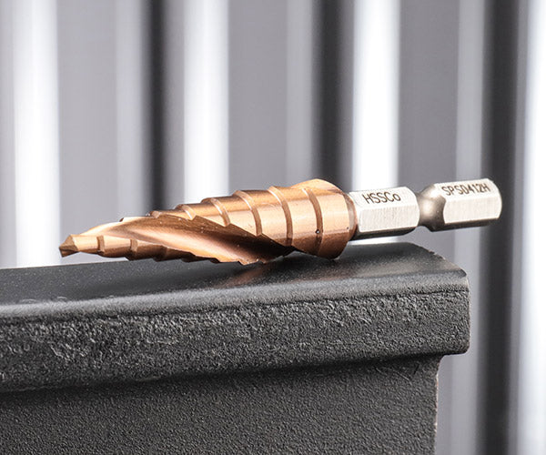 ロブテックス SPSD412H スパイラルステージドリル (6.35mm 六角軸) ALCRNコーティング 工具 エビ ロブスター LOBSTER LOBTEX