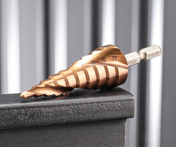 ロブテックス SPSD422H スパイラルステージドリル (6.35mm 六角軸) ALCRNコーティング 工具 エビ ロブスター LOBSTER LOBTEX