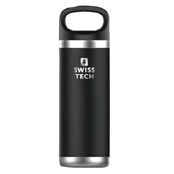 スイステック ST075003 ボトル 黒色 532ml 18-8ステンレス製 SWISS TECH