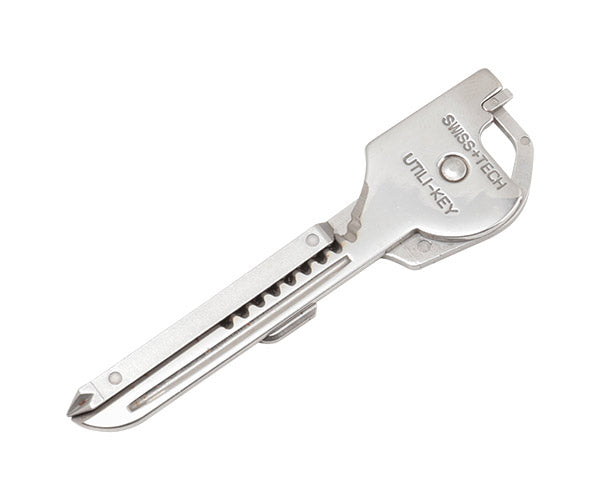 スイステック ST66676 ユーティリティーキーツール ステンレス製 6-IN-1 キーホルダー SWISS TECH