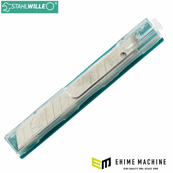 日本正規品 スタビレー カッターナイフ用替刃 9mm 10枚入 (12965-2R)(4018754229963) STAHLWILLE