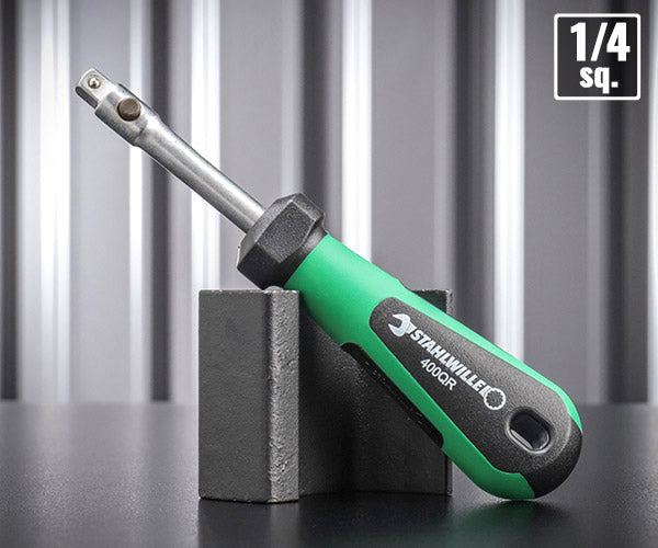 日本正規品 スタビレー (1/4SQ)ドライブハンドル (400QR)(4018754150977) STAHLWILLE