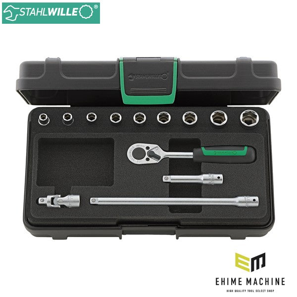 日本正規品 スタビレー 13点組 1/4SQ インチサイズ ソケットレンチセット (40A/9/4KN)(4018754261604) STAHLWILLE