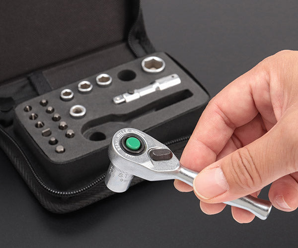 日本正規品 スタビレー (1/4SQ)ソケットレンチセット (40/16/3QRSCI)(4018754301461) STAHLWILLE