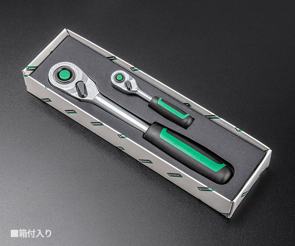 【1月の特価品】STAHLWILLE 415QR/512QR 1/4+1/2SQ 80ギアラチェットハンドルセット (91336421) スタビレー 6.3sq.12.7sq.ラチェットハンドル限定2本セット