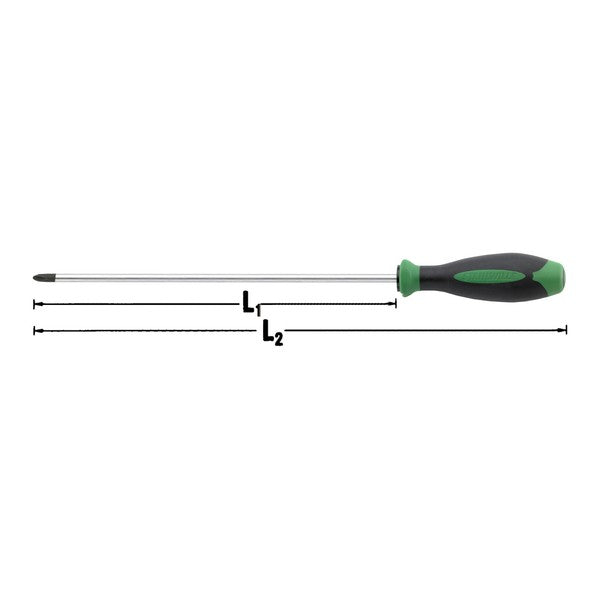 日本正規品 スタビレー プラスドライバー ロング #2 X 250 (4631-2)(4018754184910) STAHLWILLE