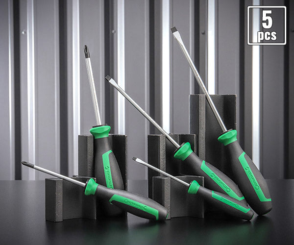 STAHLWILLE 4687 ドライバーセット 5点セット スタビレー 工具セット 手にフィット3角形状DRALL+グリップ