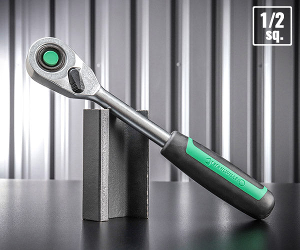 日本正規品 スタビレー 1/2SQ 80ギアラチェットハンドル  (512QRN80)(4018754256778) STAHLWILLE