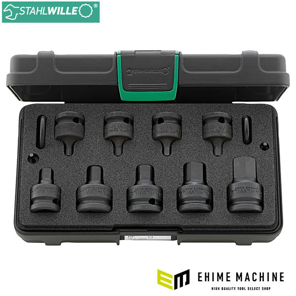 日本正規品 スタビレー (1/2SQ) インパクトソケットレンチセット 9サイズ+付属品 (54IMP/9)(4018754261987) STAHLWILLE