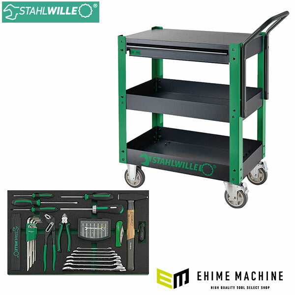 日本正規品 スタビレー サービスツールトロリー 工具83点セット (612ST/83)(4018754335275) STAHLWILLE