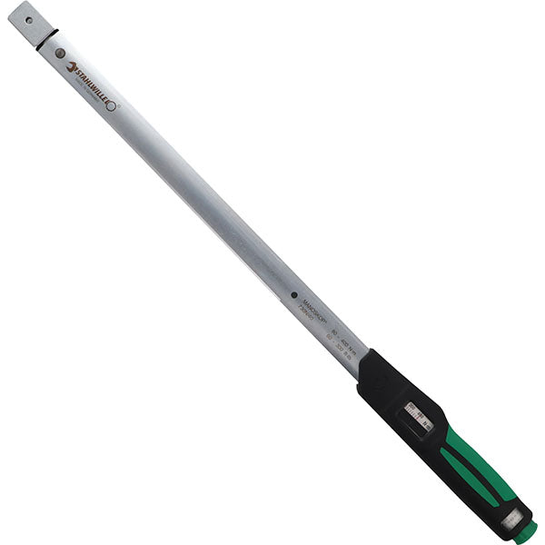 【エクストラセール】日本正規品 スタビレー トルクレンチ 80-400Nm MANOSKOP 730N 板バネ式リセット不要 出荷時公差±3% ヘッド交換式 成績証明書付 (730N/40) (4018754139552) STAHLWILLE
