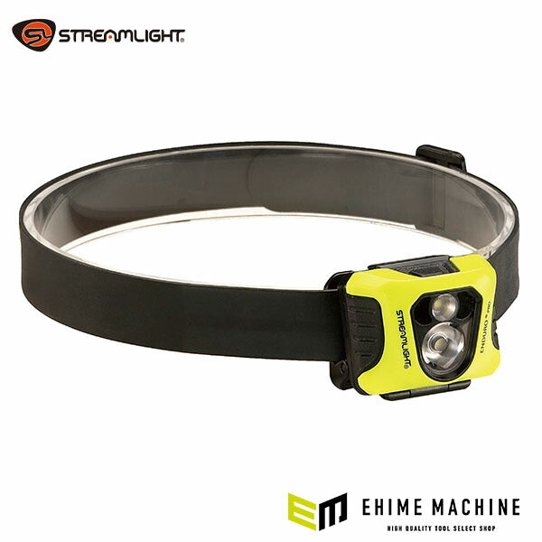 日本正規品 ストリームライト エンデューロプロ ヘッドライト ラバーストラップ イエロー (61422)(0080926614222) STREAMLIGHT