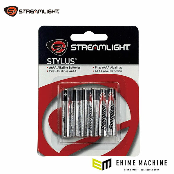 【11月の特価品】日本正規品 ストリームライト スタイラス用電池(単6 x 6本入) (65030)(0080926650305) STREAMLIGHT