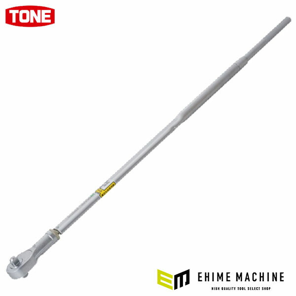 TONE プレセット形トルクレンチ 左右ネジ用 差込角19mm 全長1314mm (T6L700NR)(4953488306668) トネ