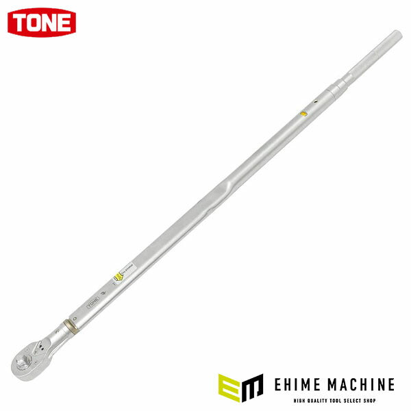 TONE プレセット形トルクレンチ 左右ネジ用 差込角19mm 全長1388mm (T6L850NR)(4953488306675) トネ