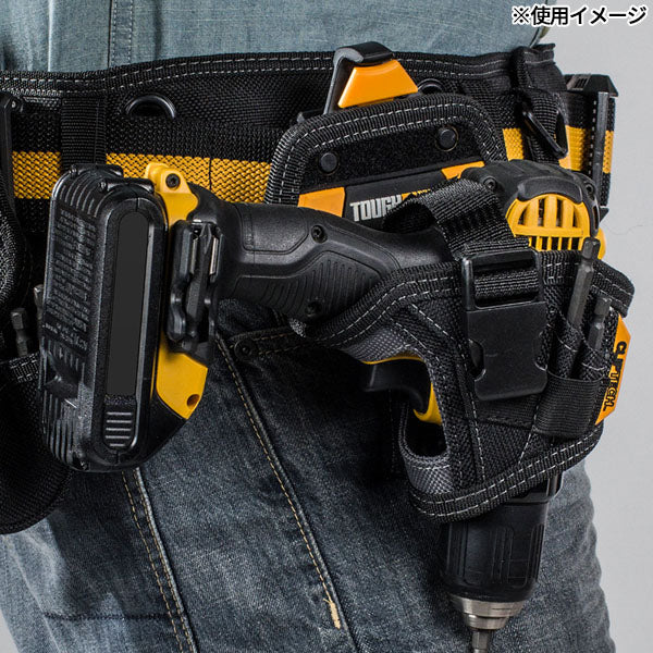 日本正規品 タフビルト CLIP TECH ドリルホルスター S コンパクト 5ポケット ビットポケット3 インパクト 腰袋 (TB-CT-20-S)(856760005010) TOUGH BUILT
