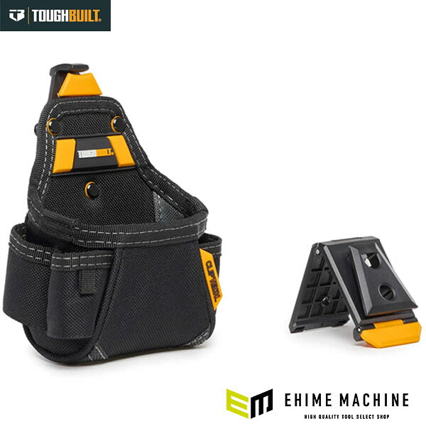 日本正規品 タフビルト CLIP TECH メジャーポーチ 5ポケット 釘 金具 コンベックス収納 腰袋 コンパクト (TB-CT-25)(856342005629) TOUGH BUILT