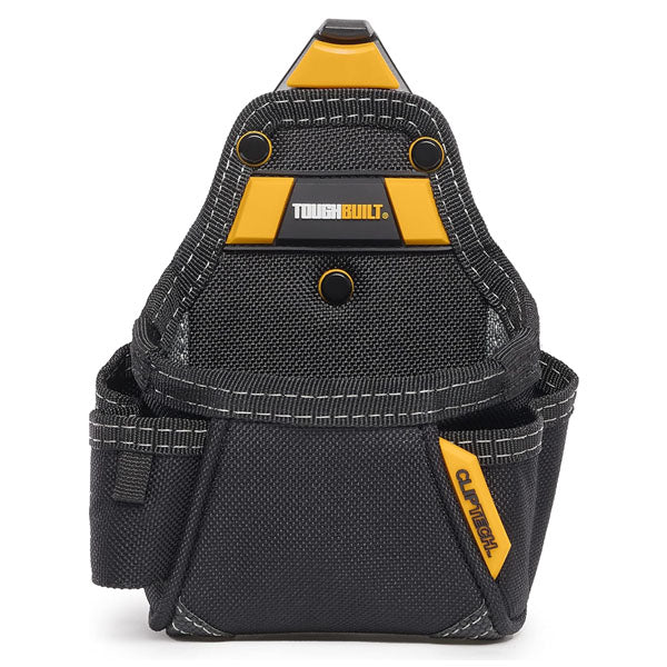 日本正規品 タフビルト CLIP TECH メジャーポーチ 5ポケット 釘 金具 コンベックス収納 腰袋 コンパクト (TB-CT-25)(856342005629) TOUGH BUILT