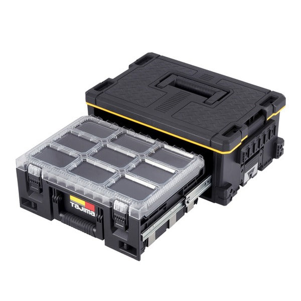 タジマ 工具箱 セフ引出しボックスL 1段セット (TB-HBOXL1)(4975364361455) TAJIMA TJMデザイン