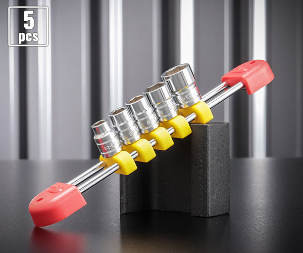 KTC TB205EM ソケットセット 差込角6.3mm 5個組 ホルダー付 (B2-055,07,08,10,12,EHB205) エヒメマシンオリジナルセット