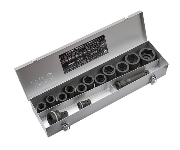 KTC 19.0sq. インパクトレンチ用ソケットセット TBP614TP