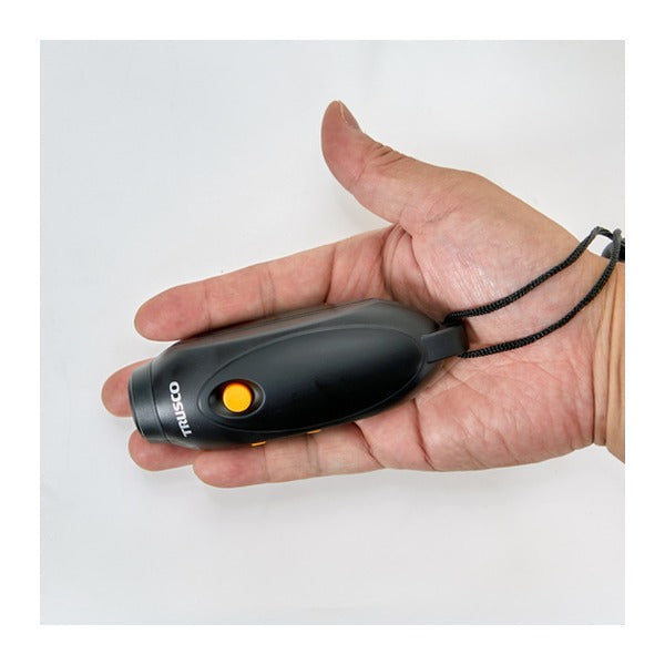 TRUSCO 電子ホイッスル ロック機能付 約125dB 3音色 収納ケース付 (TEWH-125)(4550414293872) トラスコ中山