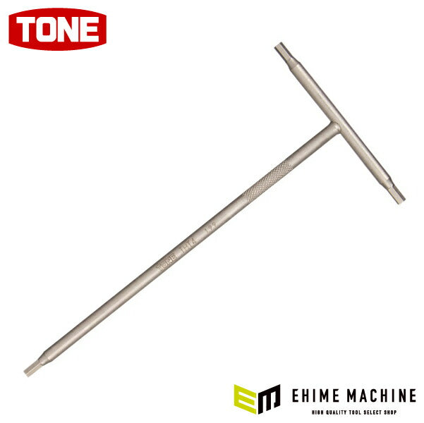 TONE T形ヘキサゴンレンチ 対辺寸法4mm 全長180mm (THT-04)(4953488415971) トネ
