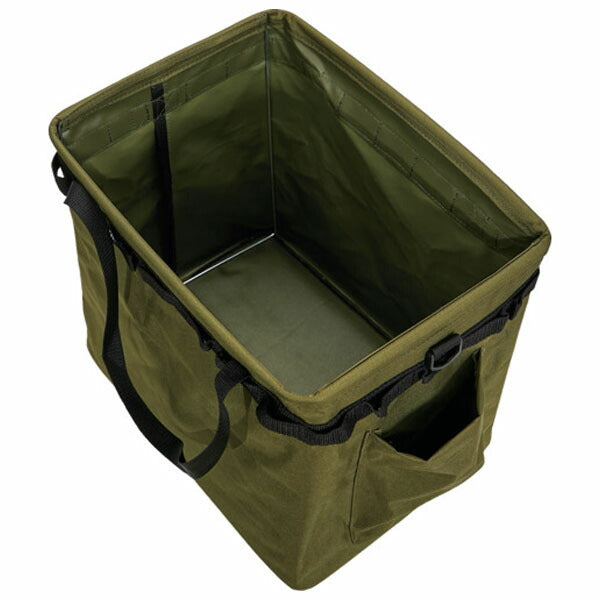 TRUSCO TOB350-OD-A ワンタッチバケットオリーブドラブ色 W350XD260XH340mm(4550414335145) トラスコ中山