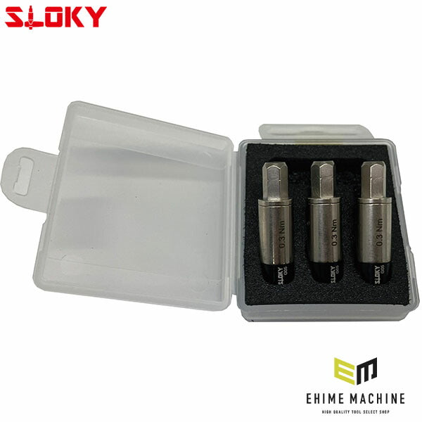 SLOKY (スローキー) トルクアダプター 3本組 TOK-12-10-0.6 (0.6Nm) スローキー トルクアダプター3本組 0.3Nm (TOK-12-10-0.3
