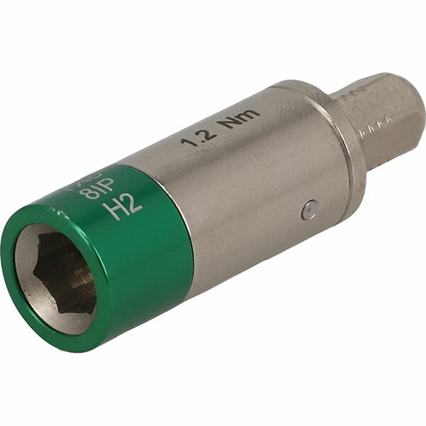 スローキー トルクアダプター 1.2Nm (TOK-12-1.2-S)(4545301117034) SLOKY 精密トルク管理 過締め防止 1/4HEX対応