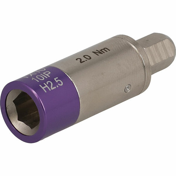 スローキー トルクアダプター 2.0Nm (TOK-12-2.0-S)(4545301117058) SLOKY 精密トルク管理 過締め防止 1/4HEX対応