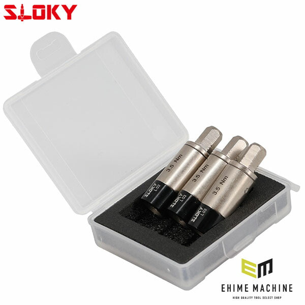 SLOKY (スローキー) トルクアダプター 3本組 TOK-12-10-0.6 (0.6Nm) スローキー トルクアダプター3本組 0.3Nm (TOK-12-10-0.3