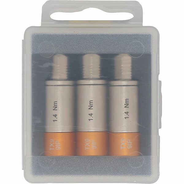 スローキー 3本組トルクアダプター 1.4Nm TX09 (TOK-12-TX09)(4545301110721) SLOKY