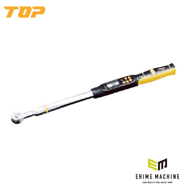 TOP ラチェット形デジタルトルクレンチ 調整範囲40~200N・m デジタル トルク管理 (DRH200-18BN)(4975180373502)トップ工業