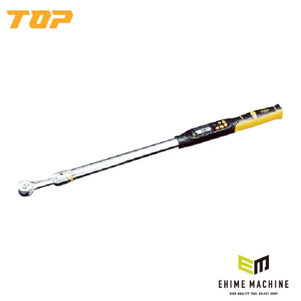 TOP ラチェット形デジタルトルクレンチ 調整範囲68~340N・m デジタル トルク管理 (DRH340-22BN)(4975180373519)トップ工業