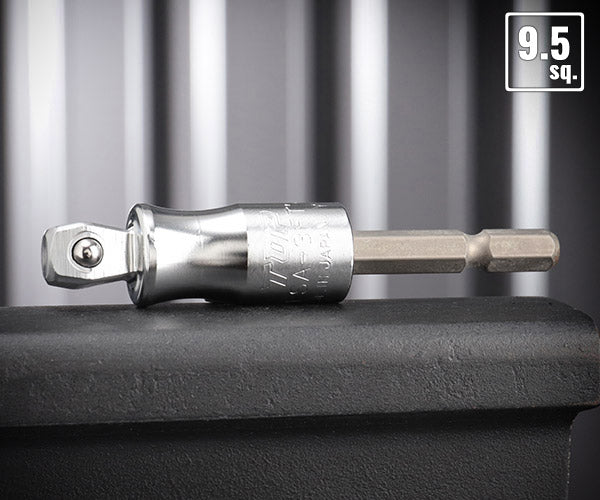 TOP 9.5sq.電動ドリル用強軸フレックスソケットアダプター(40V対応) ボールロックタイプ ESA-3FTS 3/8 差込角9.5mm トップ工業 耐久性5倍以上