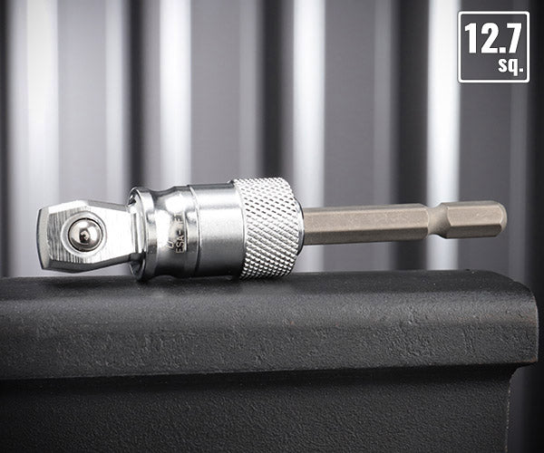 TOP 12.7sq.電動ドリル用強替軸フレックスソケットアダプター(40V対応) ボールロックタイプ ESA-4FTK 1/2 差込角12.7mm トップ工業 耐久性5倍以上