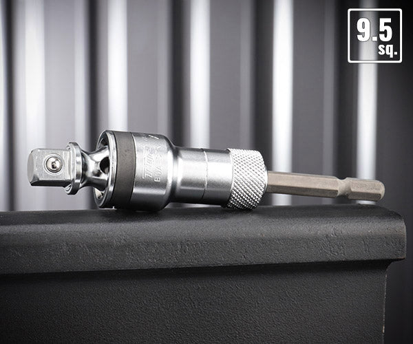 TOP 9.5sq.電動ドリル用強替軸ユニバーサルソケットアダプター(40V対応) ボールロックタイプ EUA-3TK 3/8 差込角9.5mm トップ工業 耐久性5倍以上